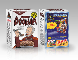 Illustration for article titled From Grape-Hutts to Count Dookula: fake Star Wars cereals